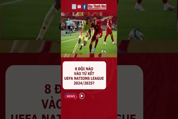 Xác định 8 đội vào tứ kết UEFA Nations League 2024/2025
