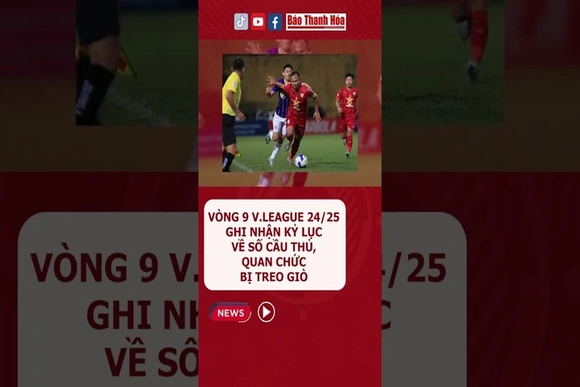 Ghi nhận kỷ lục về số cầu thủ, quan chức bị treo giò #vleague