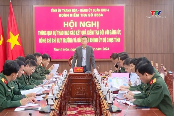 Tiếp tục nâng cao chất lượng công tác lãnh đạo, chỉ đạo và tổ chức thực hiện nhiệm vụ quốc phòng