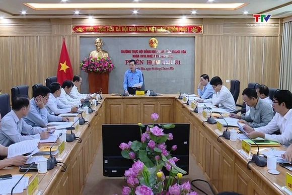 Phiên họp thứ 31, HĐND tỉnh Khoá XVIII, nhiệm kỳ 2021 – 2026