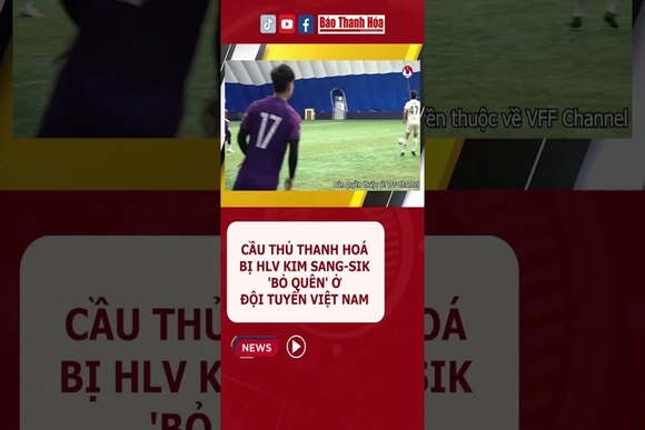 Cầu thủ Thanh Hoá bị HLV Kim Sang-sik “bỏ quên” ở đội tuyển Việt Nam #dtvn #thaison #doanngoctan