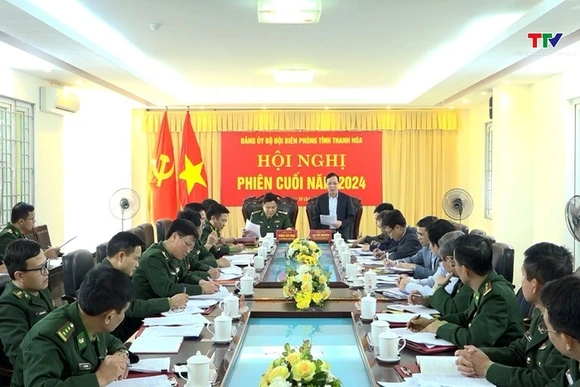 Đảng ủy Bộ đội Biên phòng tỉnh triển khai Nghị quyết lãnh đạo thực hiện nhiệm vụ năm 2025