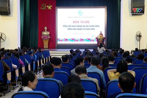 Hội Liệp hiệp phụ nữ Thanh Hóa tổng kết Dự án 8 năm 2024