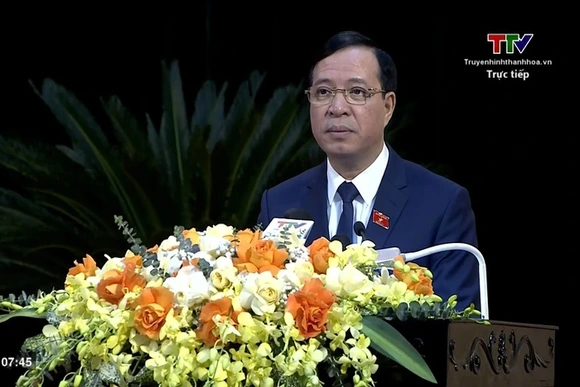 Bài phát biểu của đồng chí Chủ tịch HĐND tỉnh Thanh Hóa khai mạc Kỳ họp thứ 24, Khoá XVIII