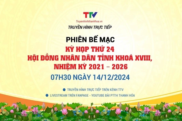 [Video] Truyền hình trực tiếp: Phiên bế mạc, Kỳ họp thứ 24, HĐND tỉnh Thanh Hóa khóa XVIII, nhiệm kỳ