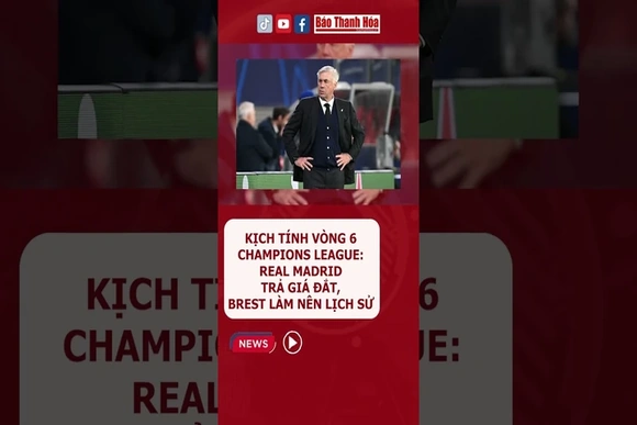 Real Madrid trả giá đắt, Brest làm nên lịch sử
