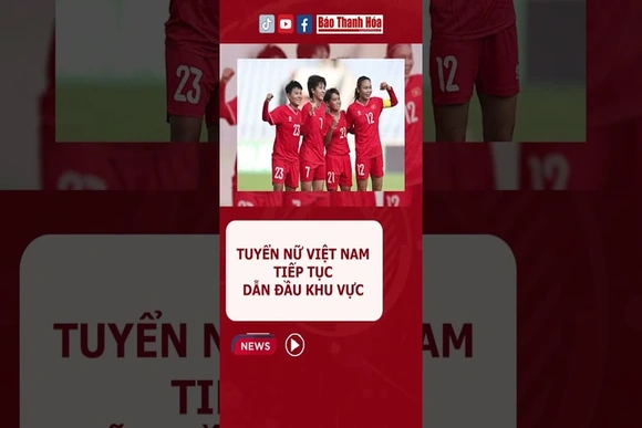 Tuyển nữ Việt Nam tiếp tục dẫn đầu khu vực