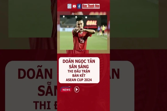 #DoãnNgọcTân sẵn sàng thi đấu trận bán kết #AEANCup2024