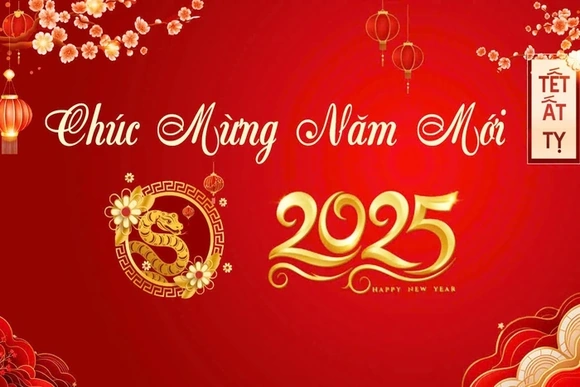 Thư chúc mừng năm mới 2025