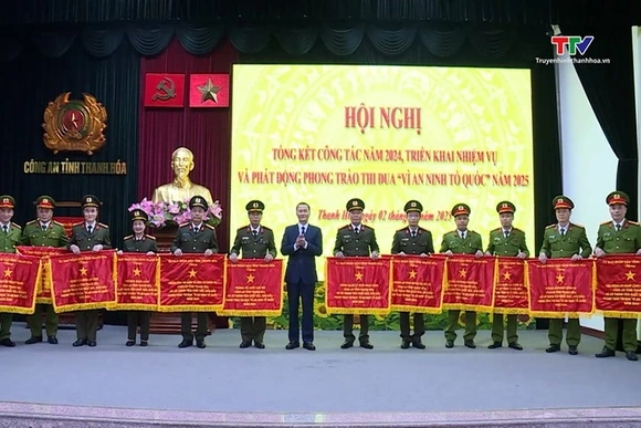 Năm 2024, các loại tội phạm trên địa bàn tỉnh Thanh Hóa 
giảm sâu so với cùng kỳ