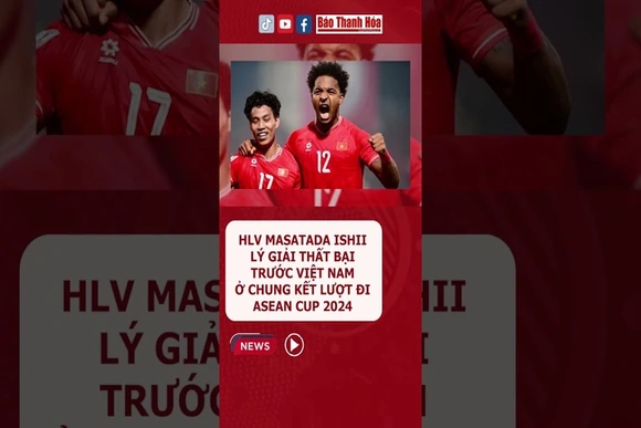 HLV Masatada Ishii lý giải thất bại trước Việt Nam ở chung kết lượt đi ASEAN Cup 2024
