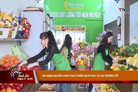 Đa dạng nguồn cung thực phẩm sạch phục vụ thị trường Tết