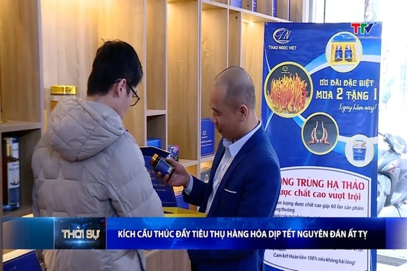 Kích cầu thúc đẩy tiêu thụ hàng hoá dịp Tết nguyên đán Ất Tỵ