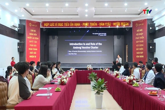 Hợp tác giữa trường Cao đẳng Y dược Hợp Lực và trường Đại học Quốc gia An - Dong Hàn Quốc