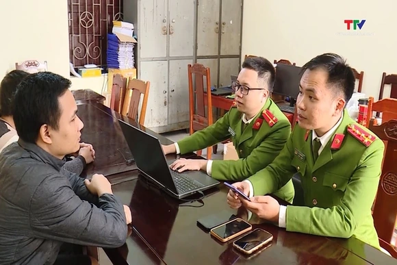 Thạch Thành: Triệt xóa đường dây mua bán trái phép tài khoản ngân hàng