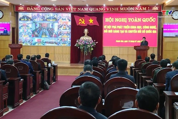 Hội nghị toàn quốc về đột phá phát triển KHCN, đổi mới sáng tạo  và chuyển đổi số quốc gia