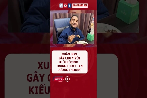 #XuânSon gây chú ý với kiểu tóc mới trong thời gian dưỡng thương