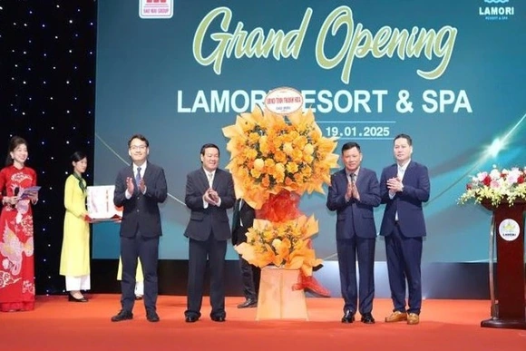 Khai trương khu du lịch nghỉ dưỡng sinh thái LAMORI Resort & Spa huyện Thọ Xuân