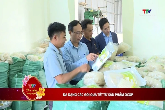 Đa dạng các gói quà Tết từ sản phẩm Ocop