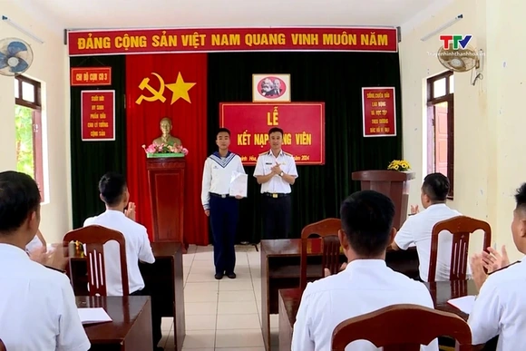 Kết nạp Đảng ở Trường Sa