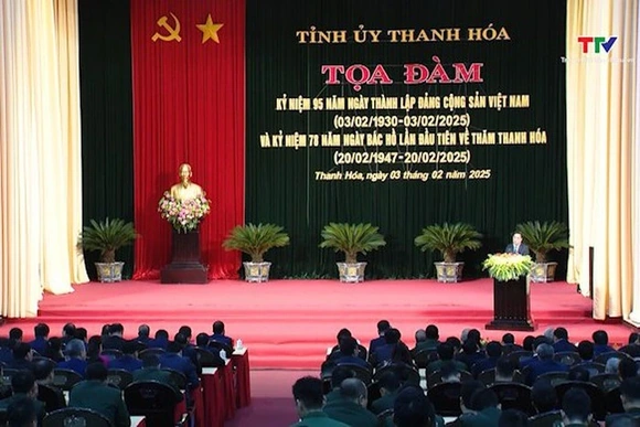 Phát huy truyền thống vẻ vang 95 năm của Đảng, quyết tâm xây dựng Thanh Hóa thành tỉnh kiểu mẫu