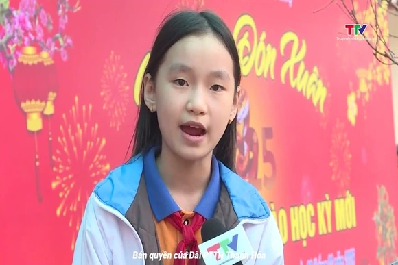 Học sinh Thanh Hóa trở lại trường học sau Tết