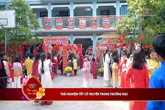 Trải nghiệm Tết cổ truyền trong trường học
