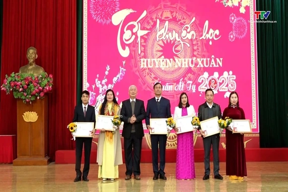 Huyện Như Xuân tổ chức Tết khuyến học Xuân Ất Tỵ 2025