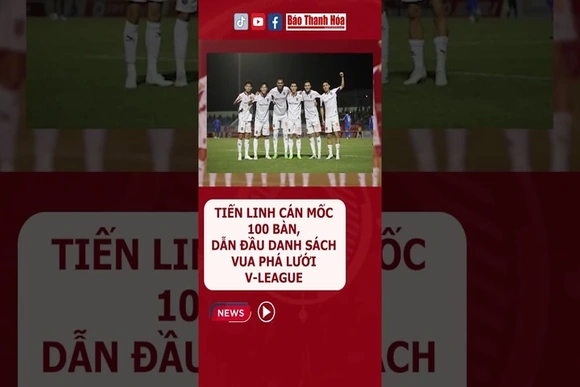 Tiến Linh cán mốc 100 bàn trong sự nghiệp, dẫn đầu danh sách vua phá lưới V.League | Tin thể thao