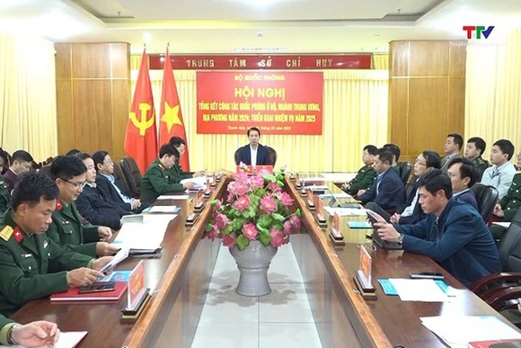 Hội nghị tổng kết công tác quốc phòng ở Bộ, ngành, Trung ương, địa phương năm 2024