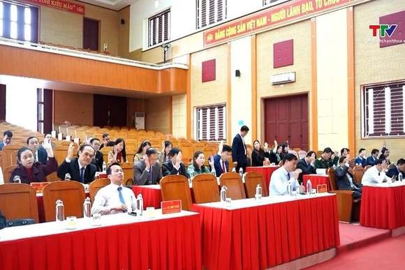 Kỳ họp chuyên đề Hội đồng nhân dân huyện Như Xuân khóa XXI nhiệm kỳ 2021 – 2026