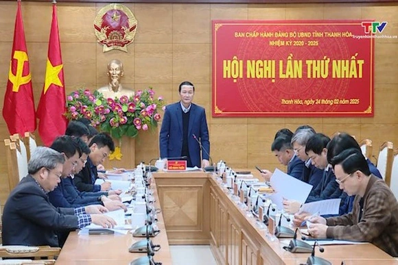 Hội nghị lần thứ nhất Ban chấp hành Đảng bộ UBND tỉnh