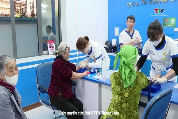 Khám sức khoẻ miễn phí cho hội viên Hội cựu thanh niên xung phong