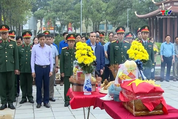 Huyện Thọ Xuân: Lễ truy điệu và an táng hài cốt liệt sĩ PanaLucL