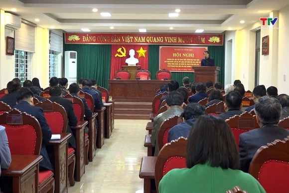 Huyện uỷ Vĩnh Lộc quán triệt, triển khai các Nghị quyết