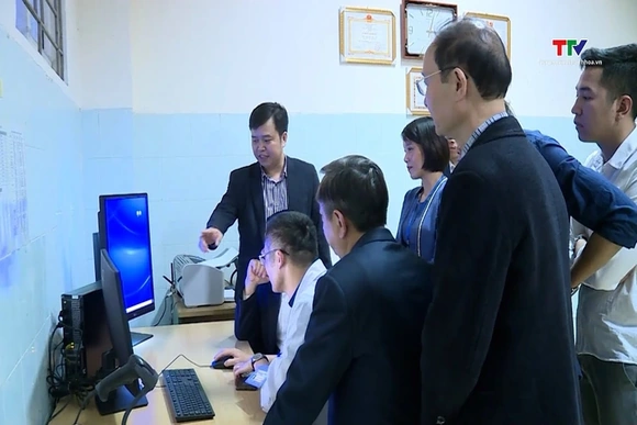 Thẩm định hồ sơ bệnh án điện tử tại Bệnh viện Nhi Thanh Hóa
