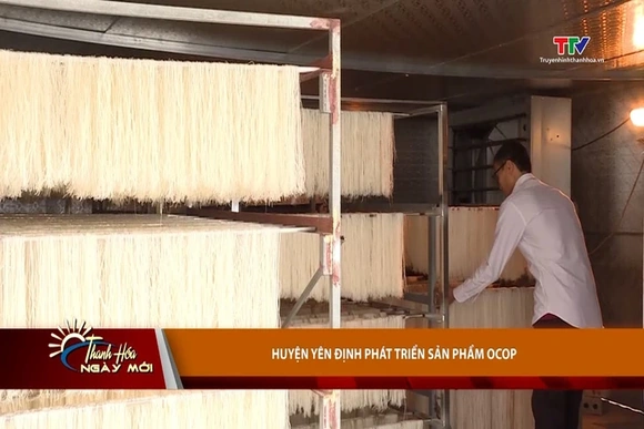 Huyện Yên Định phát triển sản phẩm OCOP
