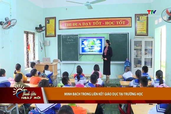 Minh bạch trong liên kết giáo dục tại trường học