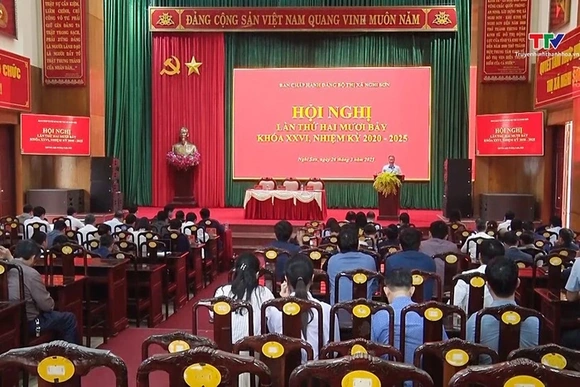 Ban Chấp hành Đảng bộ thị xã Nghi Sơn triển khai nhiệm vụ quý 2/2025