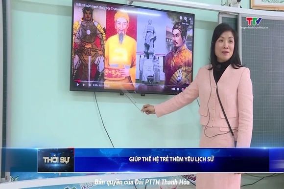 Giúp thế hệ trẻ thêm yêu lịch sử