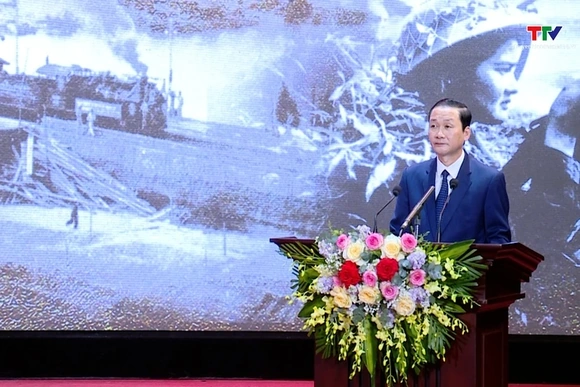 "Trang sử hào hùng của chiến thắng Hàm Rồng là động lực to lớn cổ vũ, động viên Đảng bộ, ch