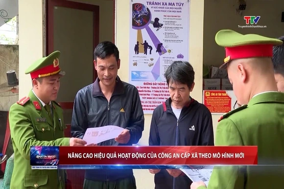 Nâng cao hiệu quả hoạt động của Công an cấp xã theo mô hình mới