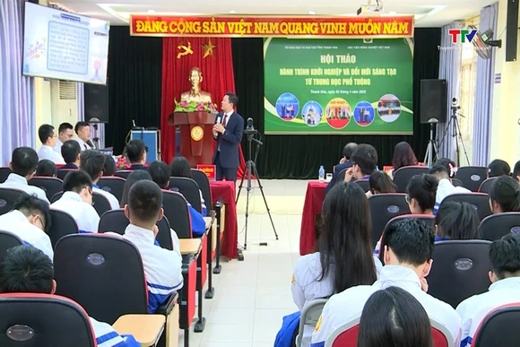 Hội thảo hành trình khởi nghiệp từ trung học phổ thông năm 2025
