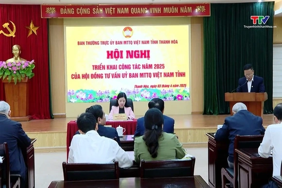 Hội đồng tư vấn Ủy ban Mặt trận Tổ quốc tỉnh triển khai công tác năm 2025