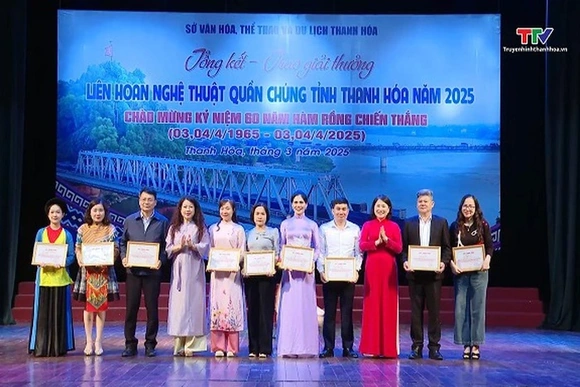 Tổng kết và trao giải Liên hoan nghệ thuật quần chúng tỉnh Thanh Hóa năm 2025
