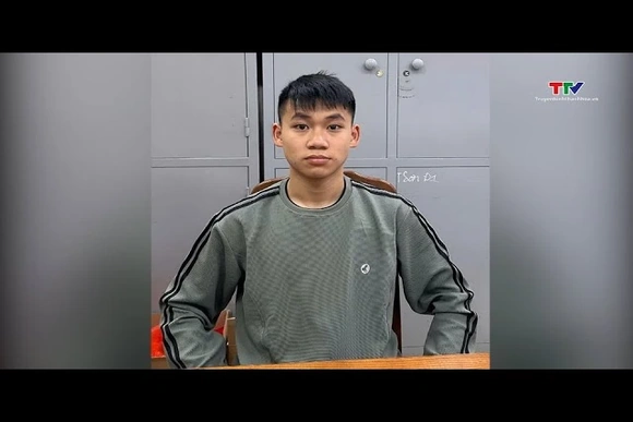 Bắt giam 2 đối tượng chém người trọng thương tại cầu Bố phường Đông Vệ, thành phố Thanh Hóa