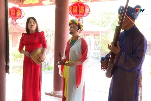 Trao truyền, đào tạo kép đàn, ca nương hát nhà trò Văn Trinh