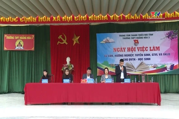 Tư vấn giới thiệu việc làm và định hướng nghề nghiệp cho Đoàn viên Thanh niên và học sinh