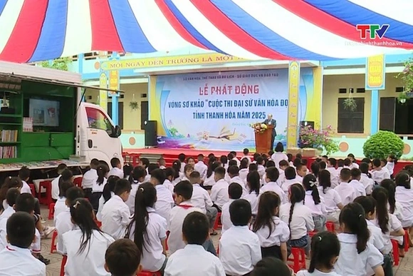 Lễ phát động vòng sơ khảo Cuộc thi Đại sứ văn hóa đọc năm 2025
