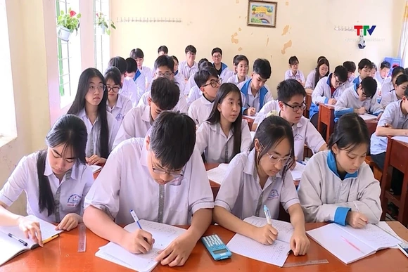 Các trường THCS trên địa bàn thành phố Thanh Hóa tăng cường ôn tập cho học sinh cuối cấp